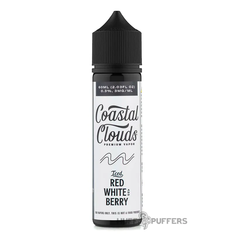 Coastal Clouds - Iced Red White and Berry 60mL