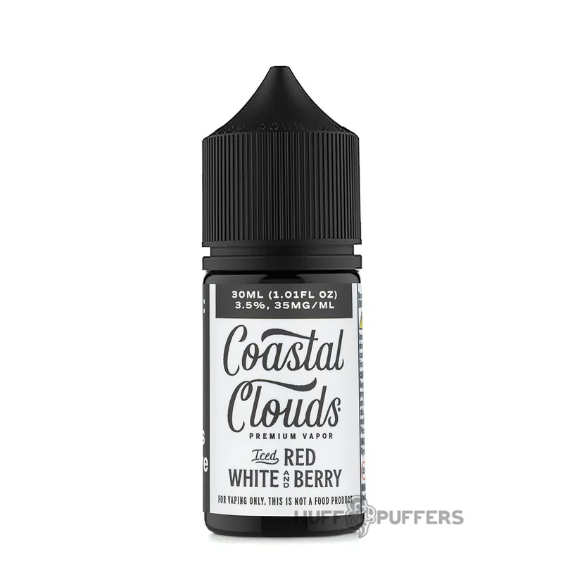 Coastal Clouds Salt - Iced Red White and Berry 30mL