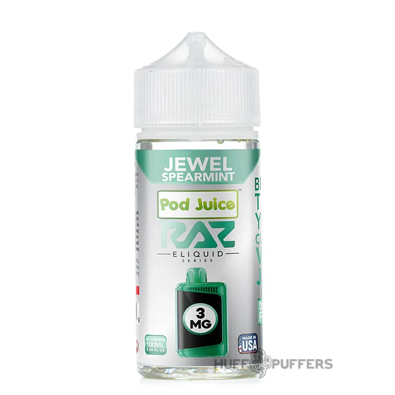 Pod Juice X Raz - Jewel Spearmint 100mL