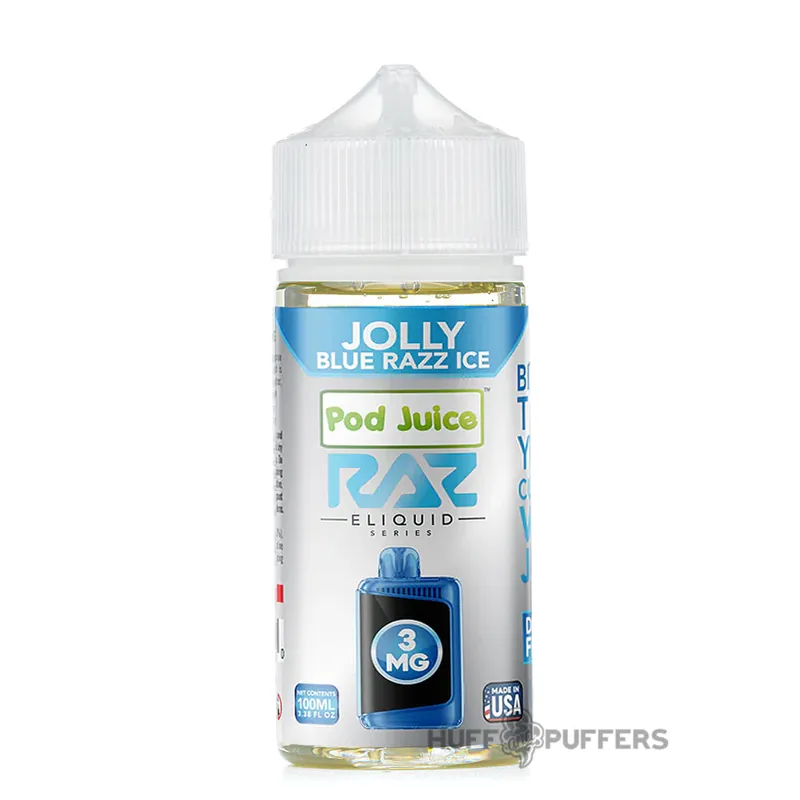 Pod Juice X Raz - Jolly Blue Razz Ice 100mL