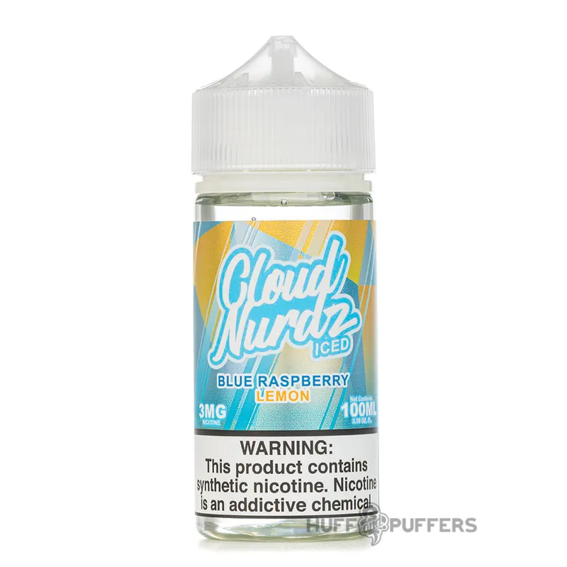 Cloud Nurdz - Iced Blue Raspberry Lemon 100mL