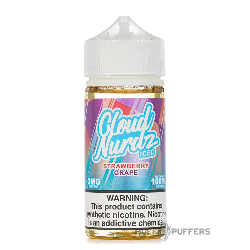 Cloud Nurdz - Iced Strawberry Grape 100mL