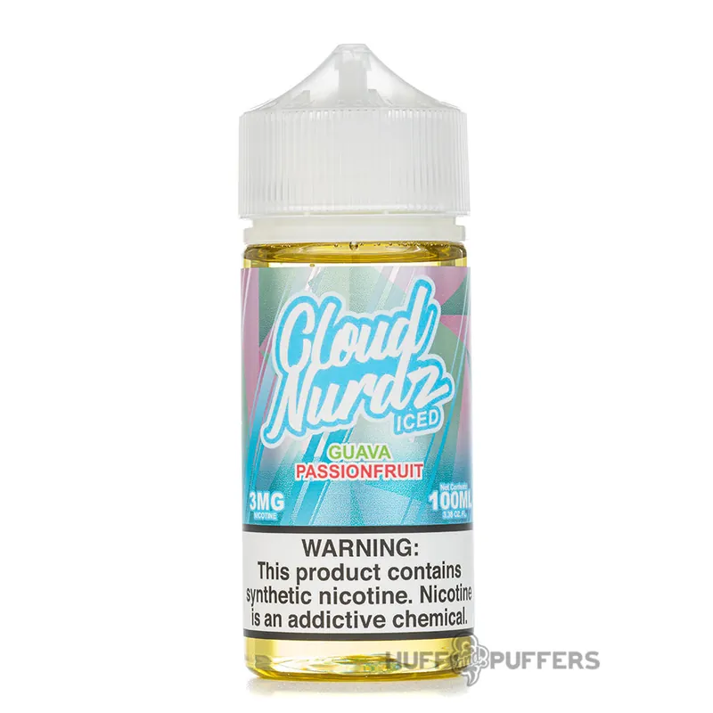 Cloud Nurdz - Iced Guava Passionfruit 100mL