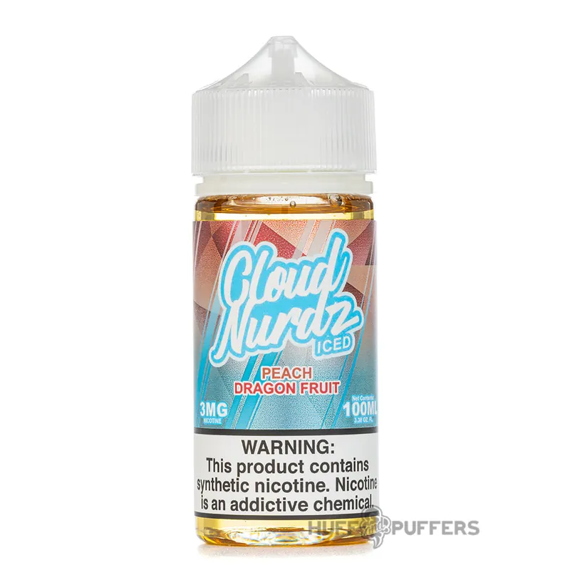 Cloud Nurdz - Iced Peach Dragon Fruit 100mL