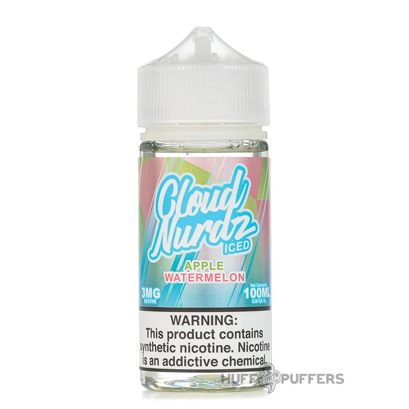 Cloud Nurdz - Iced Apple Watermelon 100mL