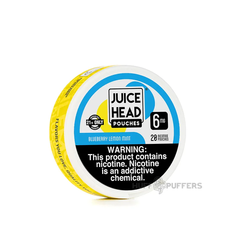 Juice Head Nicotine Pouches - Blueberry Lemon Mint