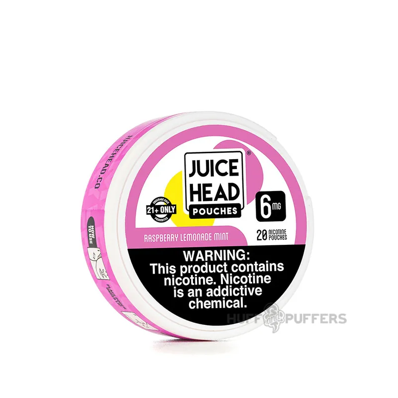 Juice Head Nicotine Pouches - Raspberry Lemonade Mint