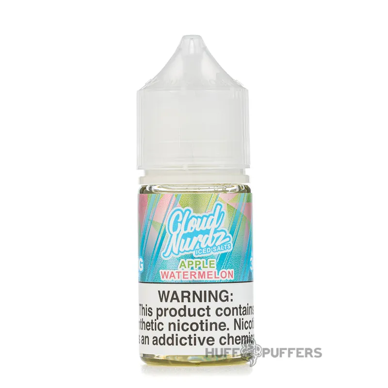 Cloud Nurdz Salts - Iced Apple Watermelon 30mL