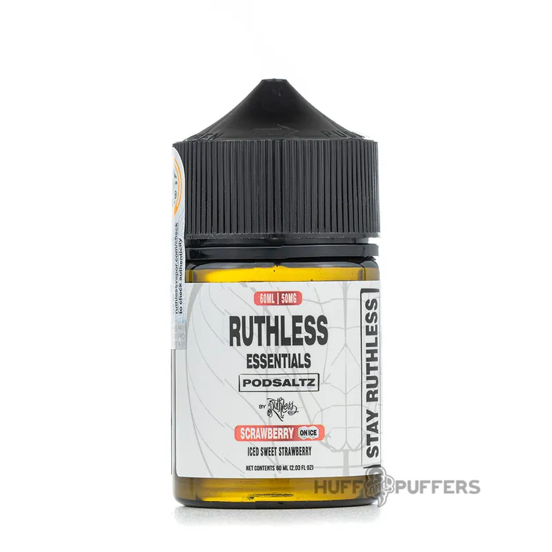 Ruthless Essentials Podsaltz - Scrawberry on Ice 60mL