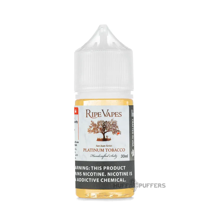 Ripe Vapes Salt Nic - San Juan Series - Platinum Tobacco 30mL