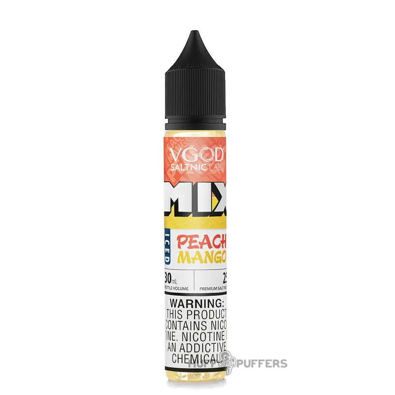 VGOD SaltNic Mix - Iced Peach Mango 30mL