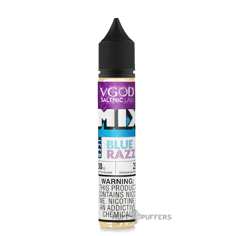 VGOD SaltNic Mix - Iced Blue Razz 30mL
