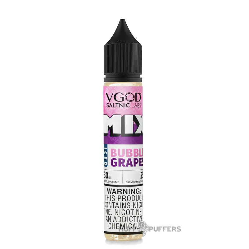 VGOD SaltNic Mix - Iced Bubbles Grapes 30mL