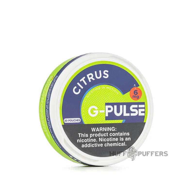 G-Pulse Nicotine Pouches - Citrus