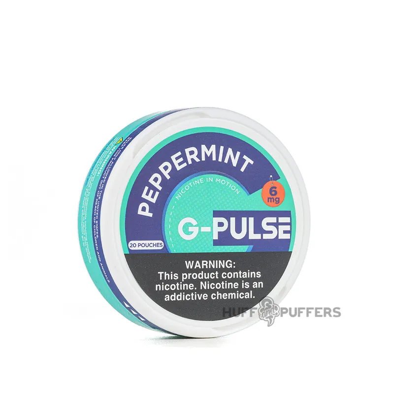 G-Pulse Nicotine Pouches - Peppermint