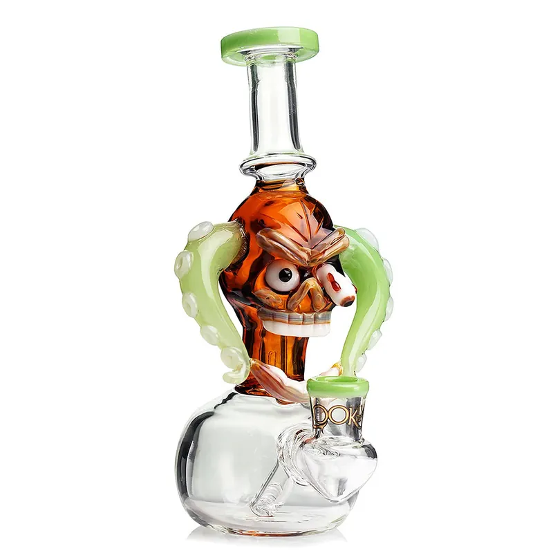 Lookah 10" Mini Cool Excitement Skull Dab Rig