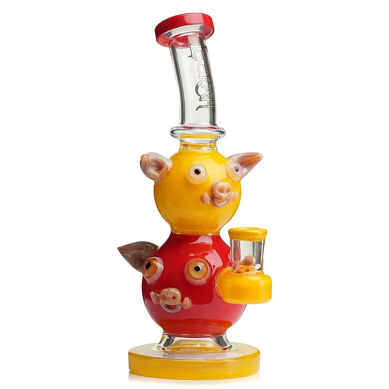 Lookah 10" Cute Double Piggy Dab Rig