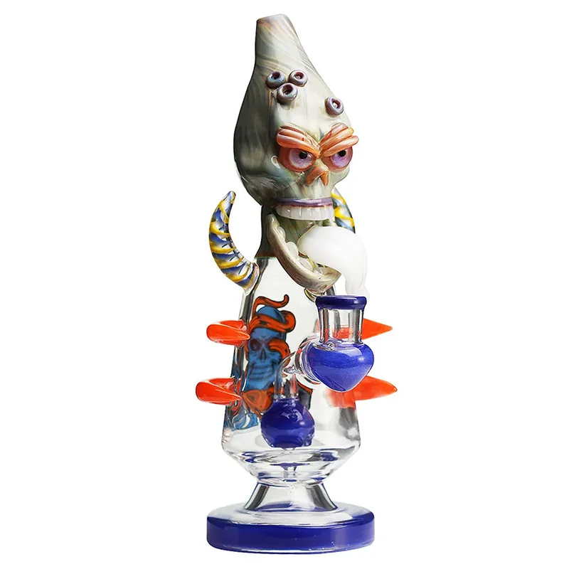 Lookah 11" Cool Skull Bone Dab Rig