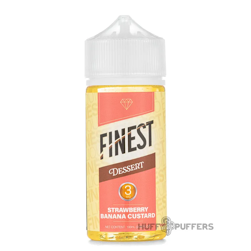 The Finest E-Liquid - Strawberry Banana Custard 100mL