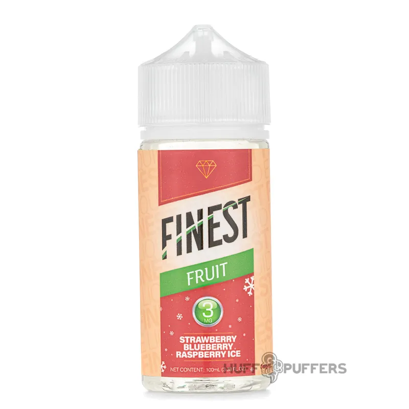 The Finest E-Liquid - Strawberry Blueberry Raspberry Ice 100mL