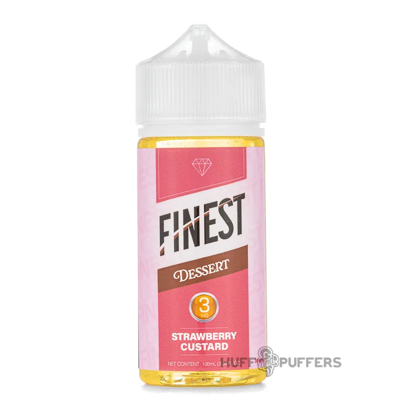 The Finest E-Liquid - Strawberry Custard 100mL