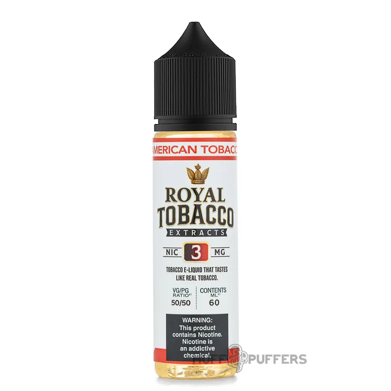 Royal Tobacco Extracts - American Tobacco 60mL