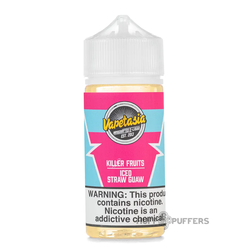 Vapetasia Killer Fruits - Iced Straw Guaw 100mL