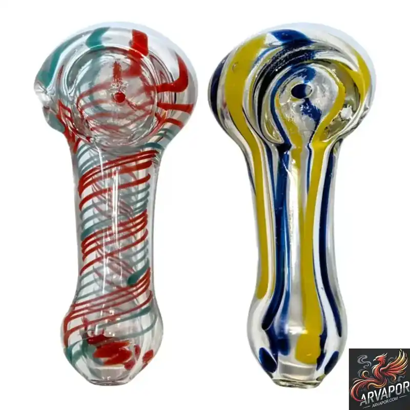 2.5" Assorted Design Mini Hand Pipes - 2pk-AR Vapor