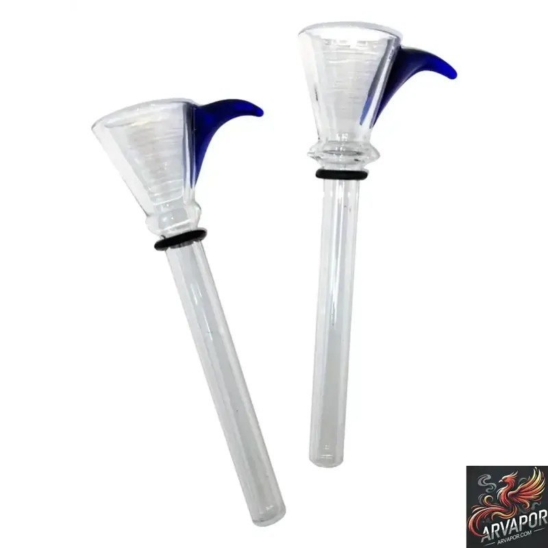 3'' Funnel Slide With Color Handle - 2pc -AR Vapor