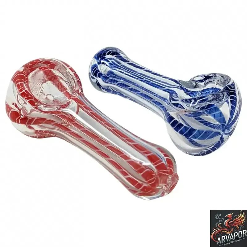 2.5" Line Art Hand Pipe - 2pc