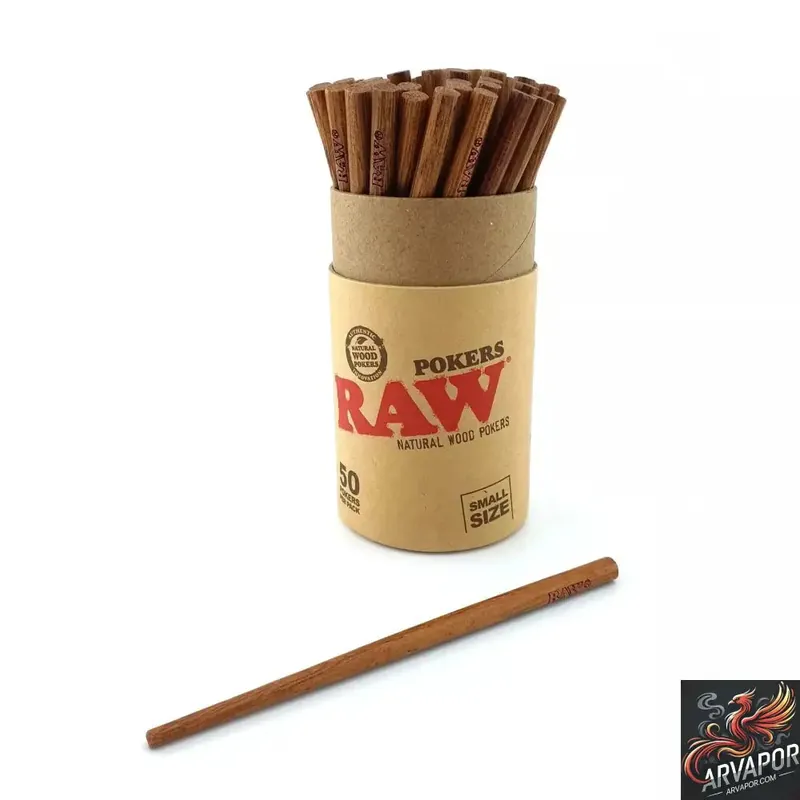 RAW Wooden Poker Sticks Small