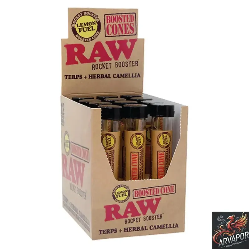 RAW Rocket Booster Pre-Rolled Boosted Cones