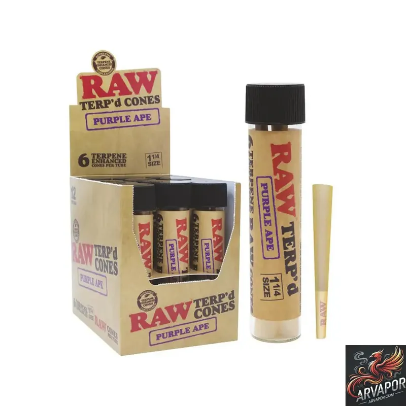 RAW TERP'd Pre-Rolled 1 1/4 Size Cones