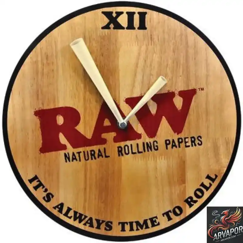 RAW Wooden Wall Clock