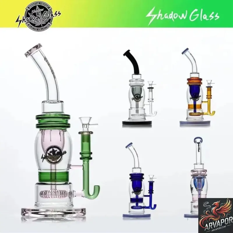 Shadow Glass Thick Base Water Pipe