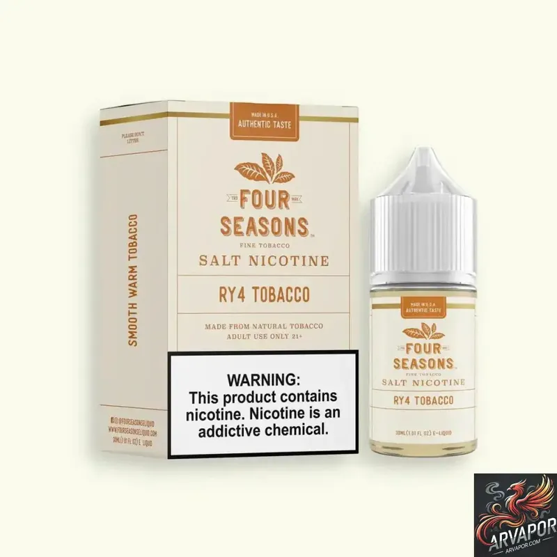 RY4 Tobacco SALT - Four Seasons 30mL