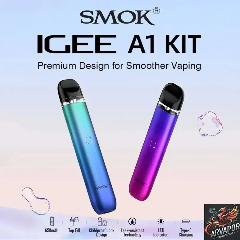 SMOK IGEE A1 650mAh Pod Kit - Smoktech
