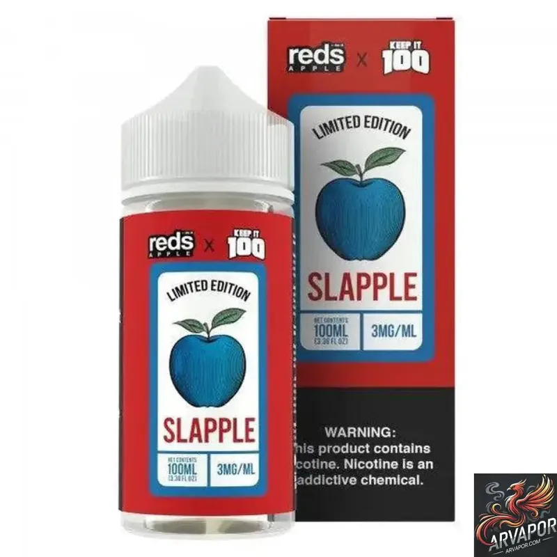 Slapple - 7 Daze Reds x Keep It 100 100mL
