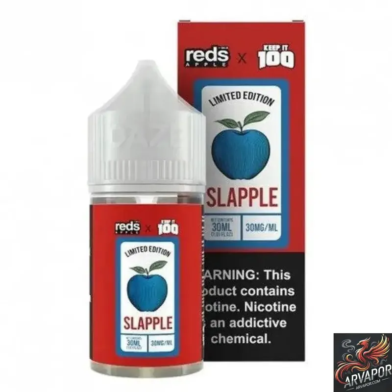 Slapple - 7 Daze Reds x Keep It 100 Salt 30mL