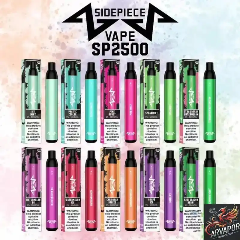 Sidepiece Vape 2500 Puffs Disposable