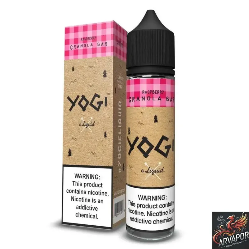 Raspberry Granola Bar - Yogi E-liquids 60mL