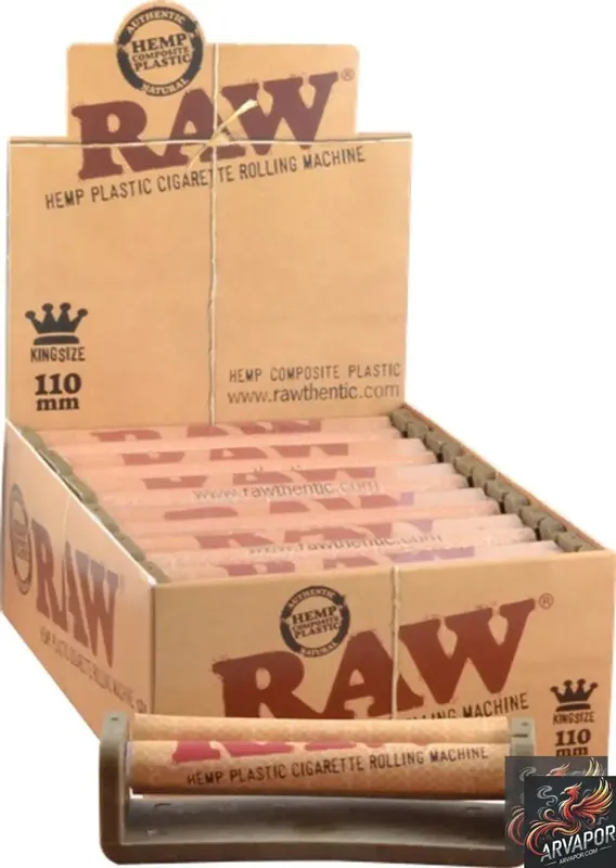 RAW Hemp Plastic Cigarette Rolling Machine - 110mm