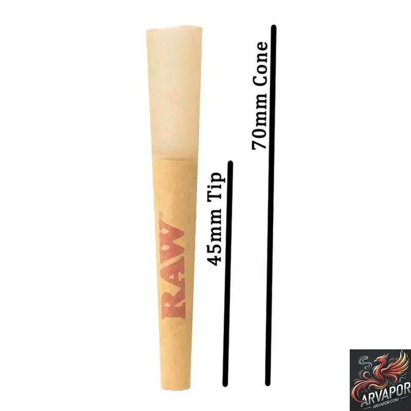 RAW Classic Single Size Pre-Rolled Cones