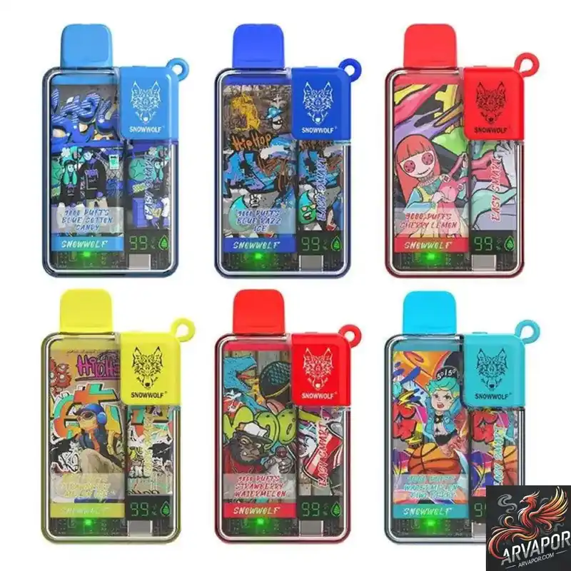 SnowWolf Easy Smart EA9000 Disposable - Snow Wolf