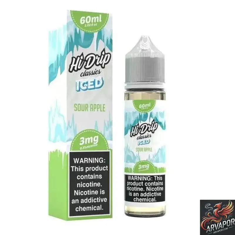 Sour Apple Iced - Hi-Drip Classics Iced 60mL