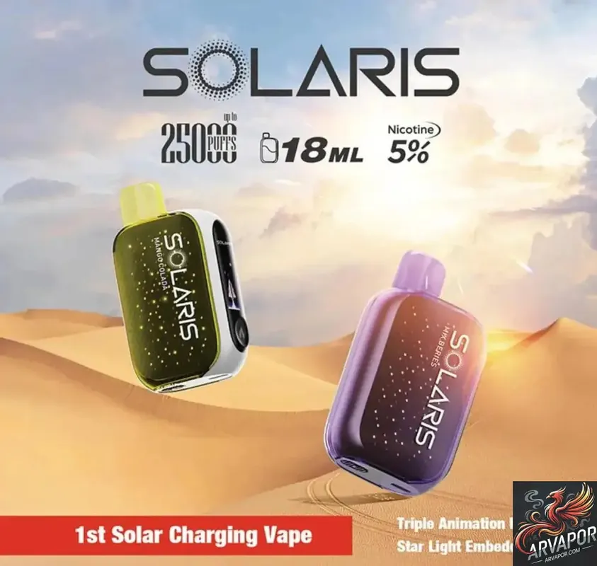 Solaris 25K Puffs Disposable