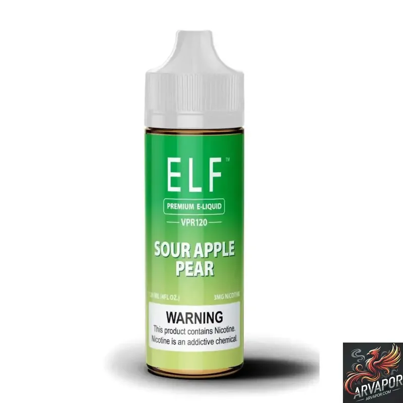 Sour Apple Pear - ELF VPR120 Premium Nic 120mL
