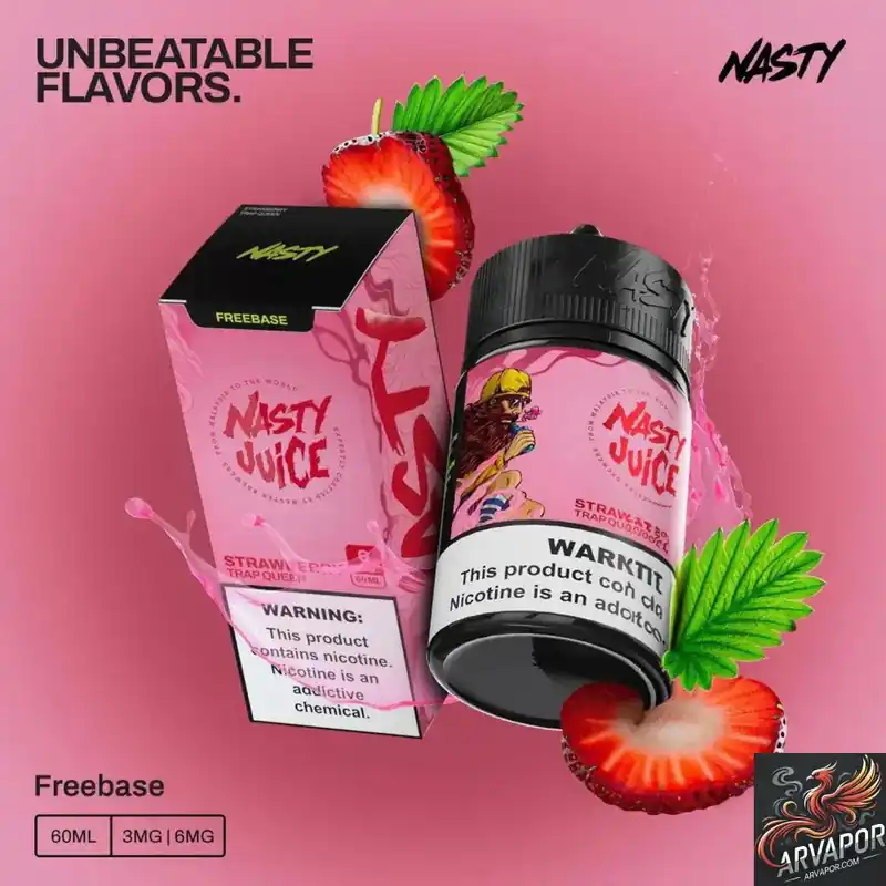 Strawberry - Trap Queen - Nasty Juice 60mL