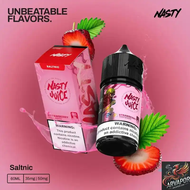Strawberry - Trap Queen - Nasty Juice Salt 30mL