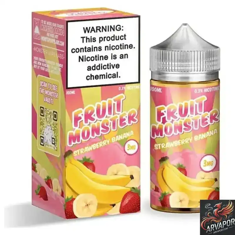 Strawberry Banana - Fruit Monster 100mL